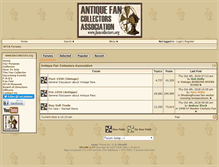 Tablet Screenshot of afcaforum.com